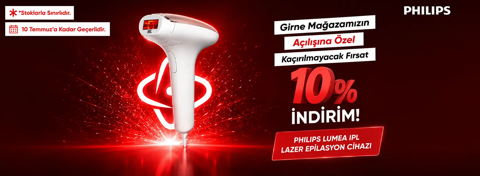 Kıbrıs Philips Lumea İndirim