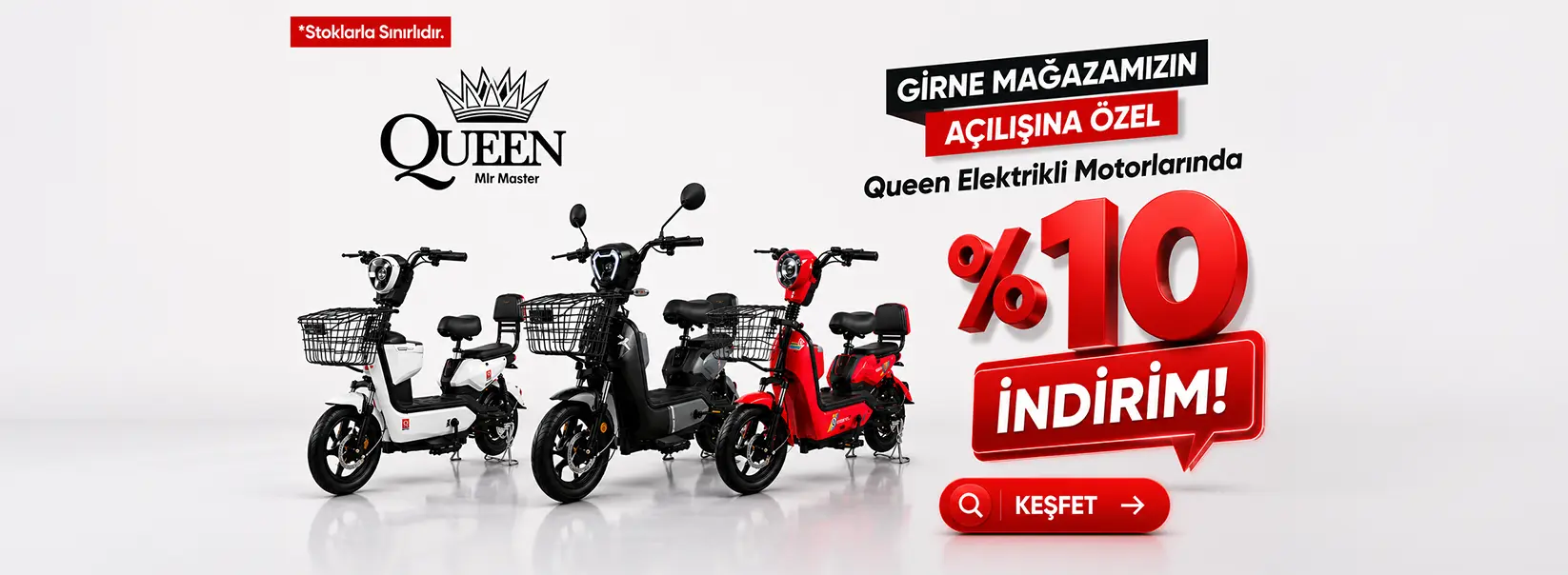 Kıbrıs Queen Elektrikli Motor