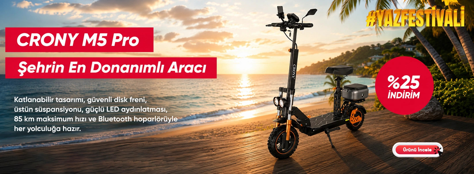 Kıbrıs Scooter Crony M5 Pro