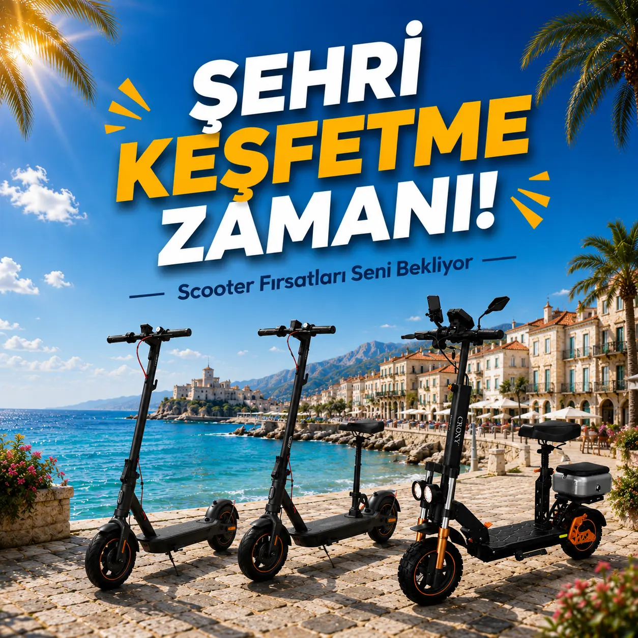kıbrıs xiaomi elektrikli scooter